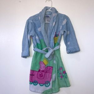Peppa pig knight robe